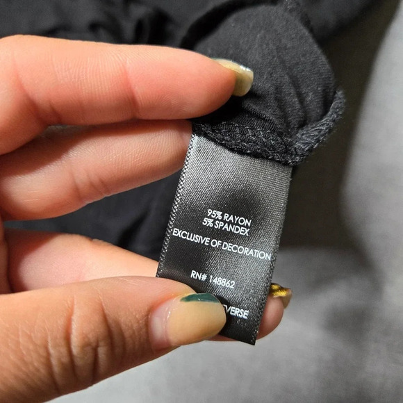 Torrid Super Soft Skull Black Dolman Tee - Picture 3 of 5